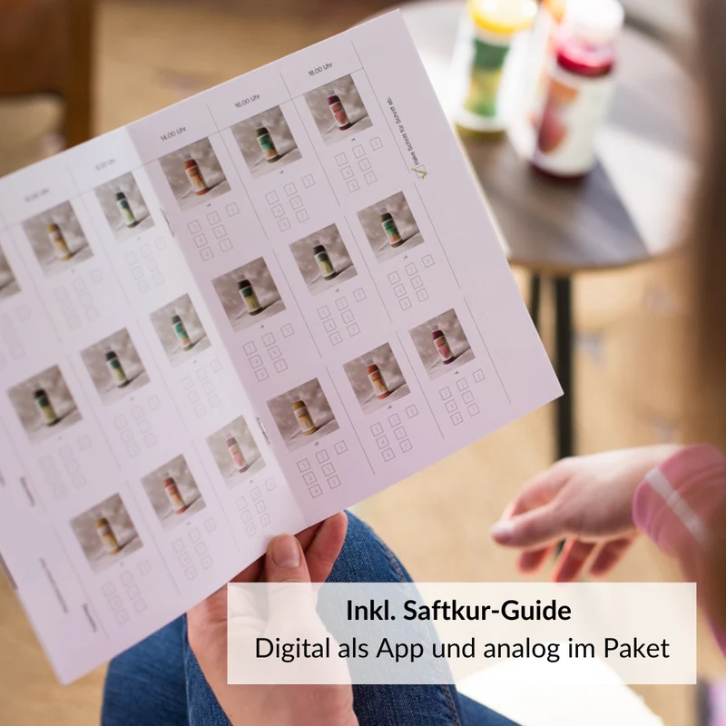 Bio Bergblut x PRESSBAR Saftkur 7 Tage
