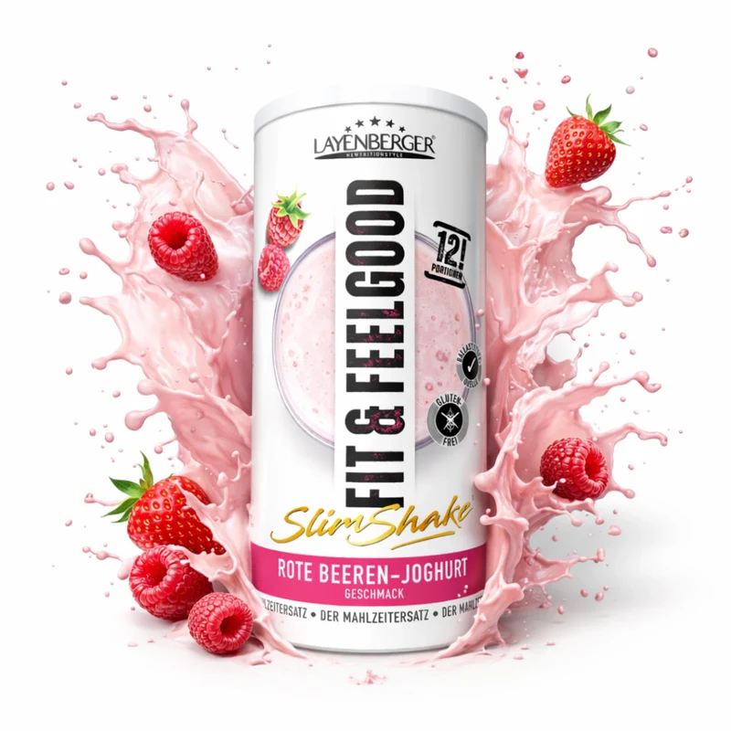 SLIM SHAKE POWDER Rote Beeren-Joghurt