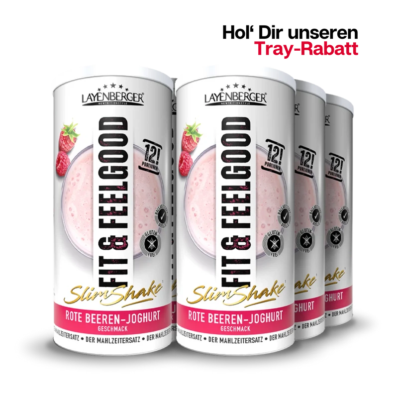 SLIM SHAKE POWDER Rote Beeren-Joghurt