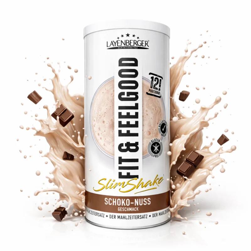 SLIM SHAKE POWDER Schoko-Nuss