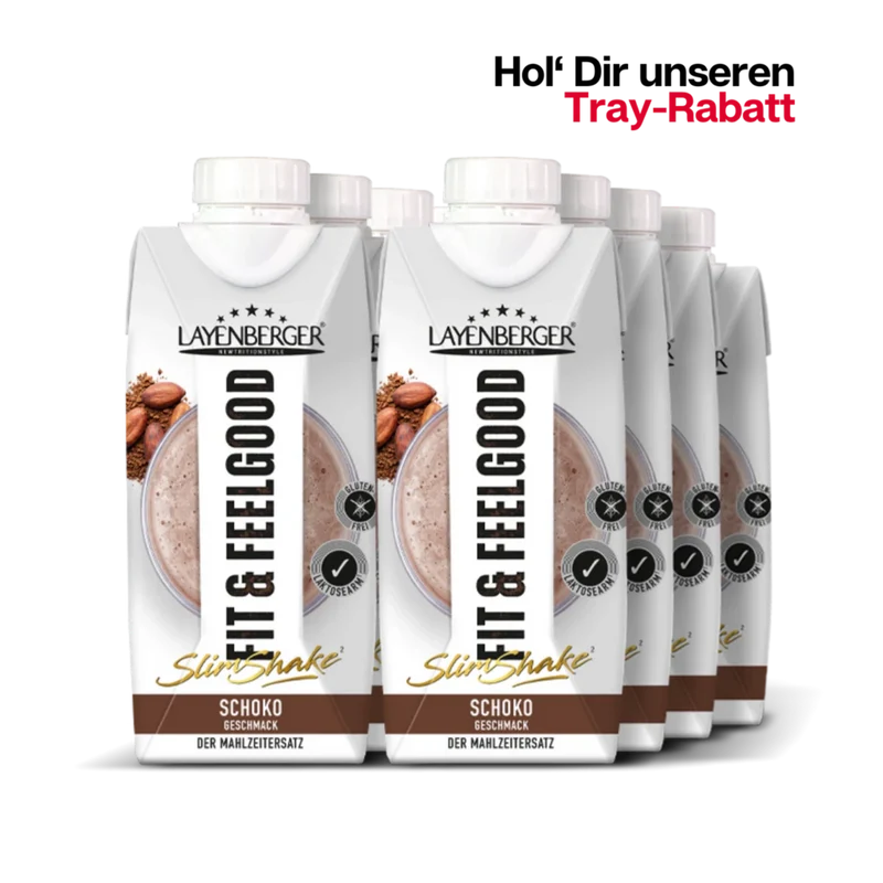 SLIM SHAKE FIXFERTIG Schokolade 8er Karton