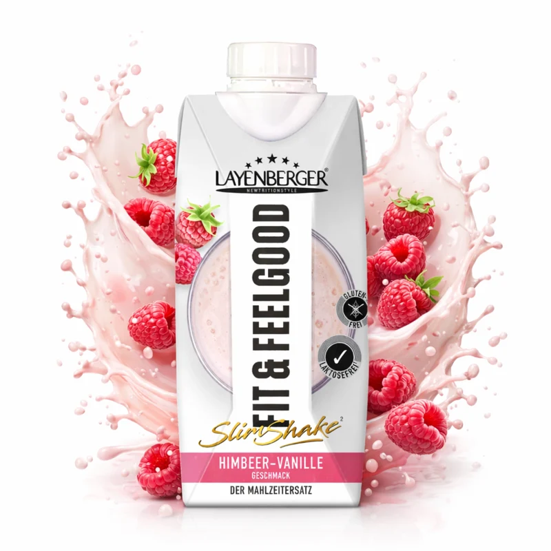 SLIM SHAKE FIXFERTIG Himbeer-Vanille
