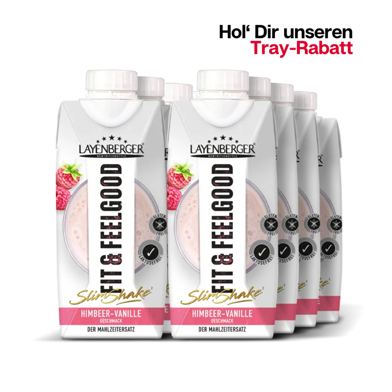 SLIM SHAKE FIXFERTIG Himbeer-Vanille
