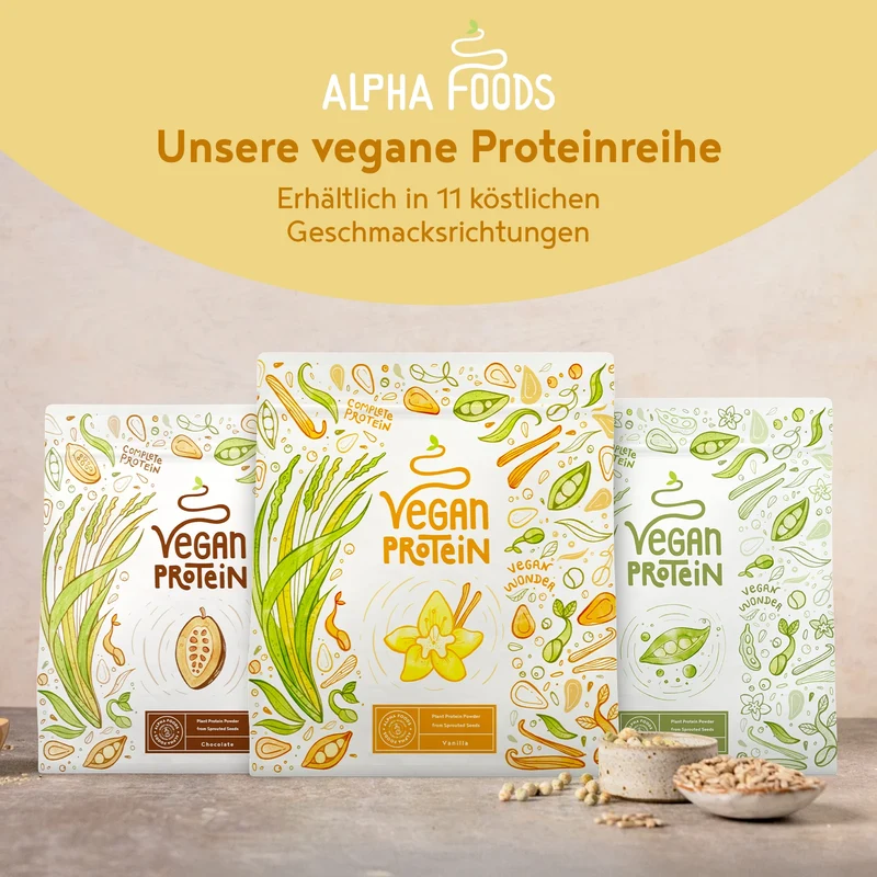 Vegan Protein - Vanille 2x600g