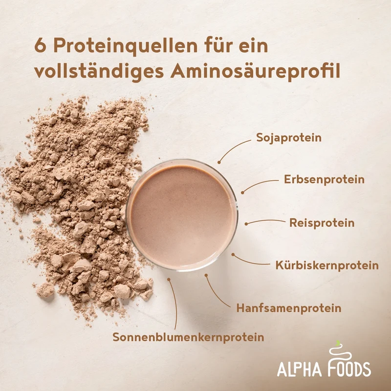Vegan Protein - Schokolade 2x600g