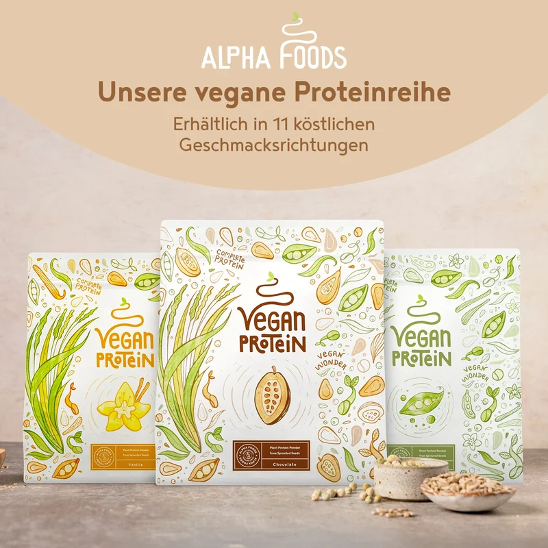 Vegan Protein - Schokolade 2x600g