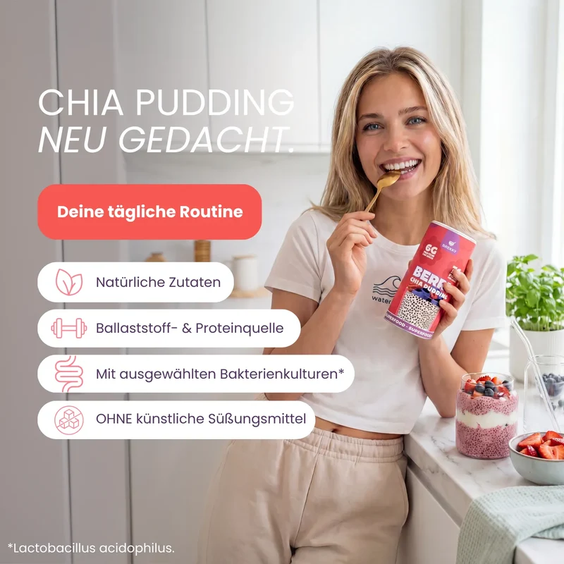 Chia Pudding Apfel Zimt | Ballaststoffreich