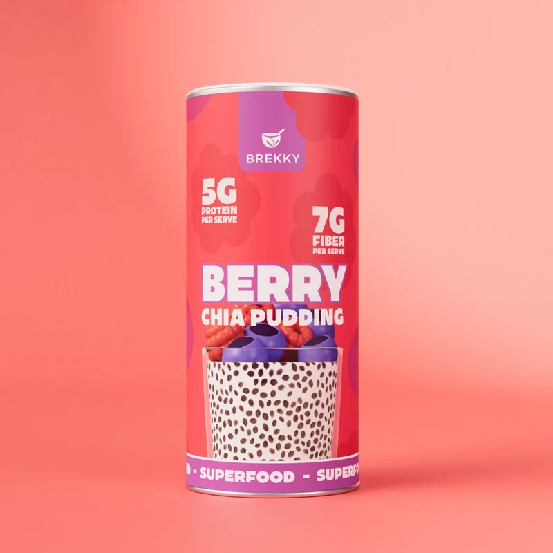 Chia Pudding Berry | Ballaststoffreich