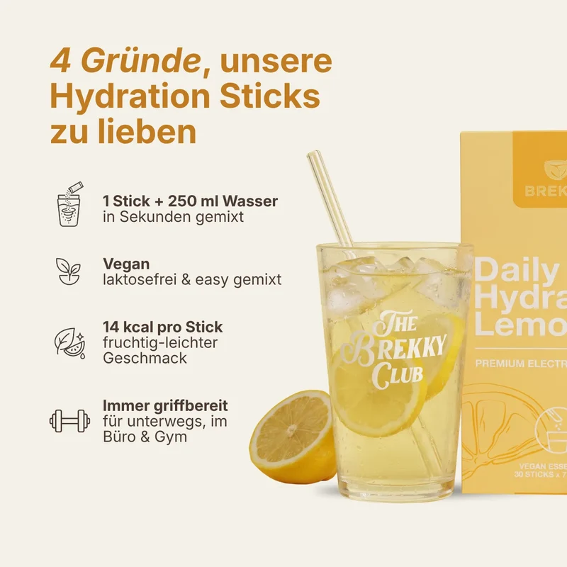 Daily Hydration Sticks Lemon