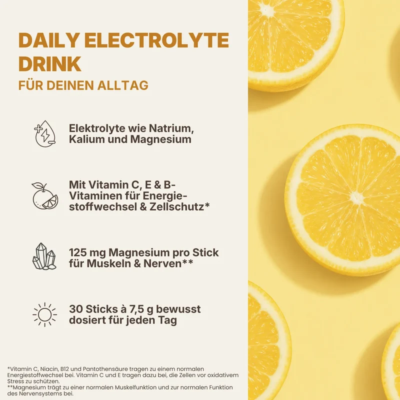 Daily Hydration Sticks Lemon