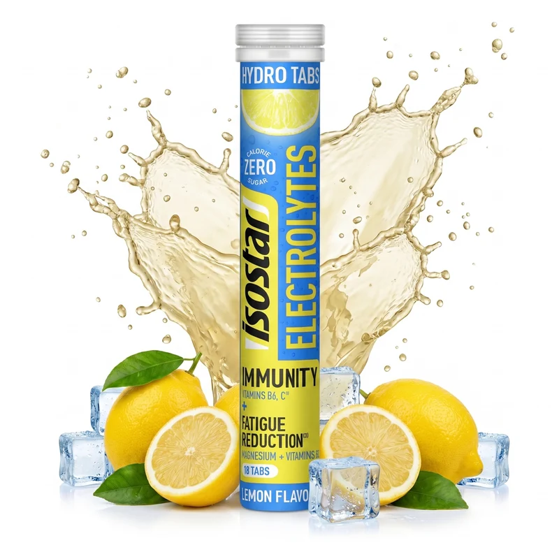 Isostar Electrolytes Hydro Tabs Lemon 8er Karton