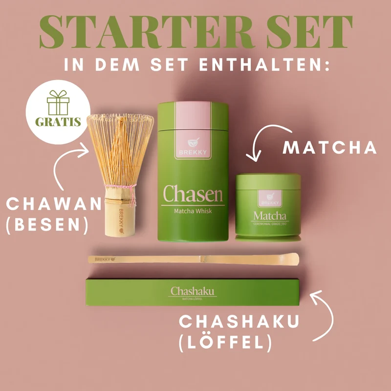 BIO Matcha Probierpaket - Limitiertes Starter Set