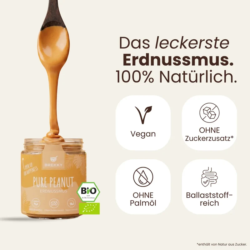 Pure Peanut Erdnussmus - BIO