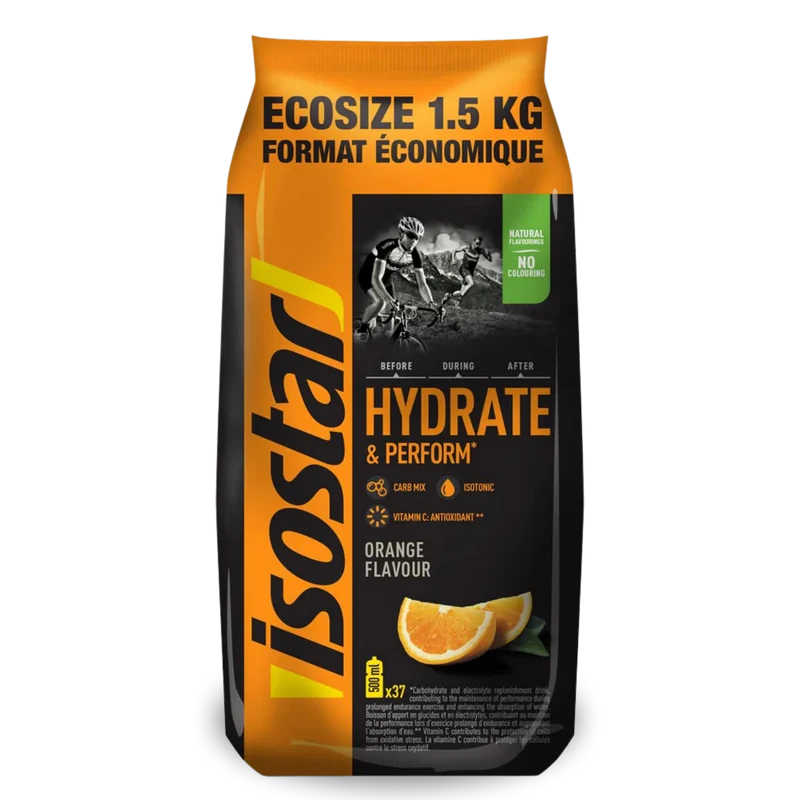 Isostar Hydrate & Perform Orange 1.5kg Beutel