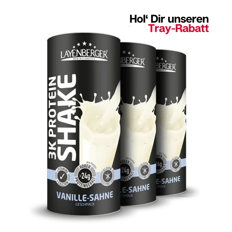 3K PROTEIN SHAKE Vanille Sahne