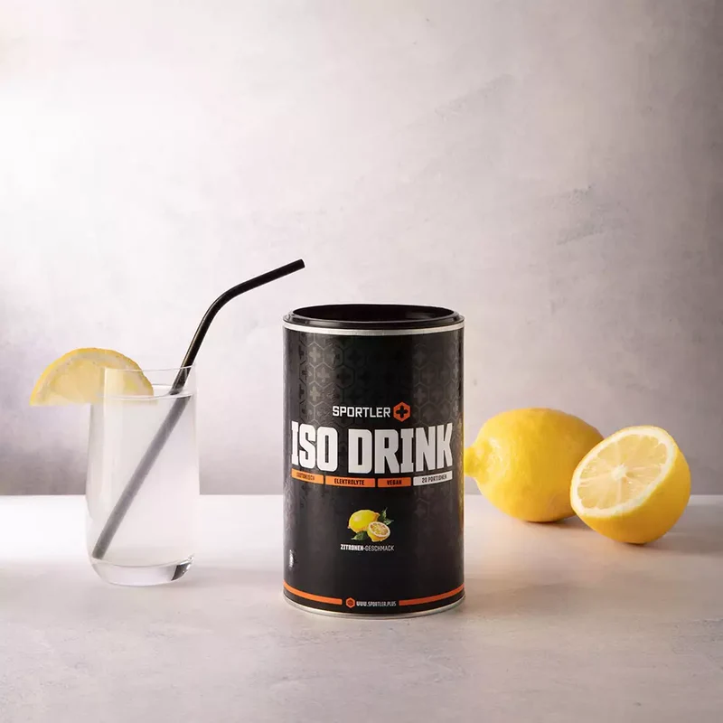 Iso Drink Doppelpack Zitrone + Rote Früchte