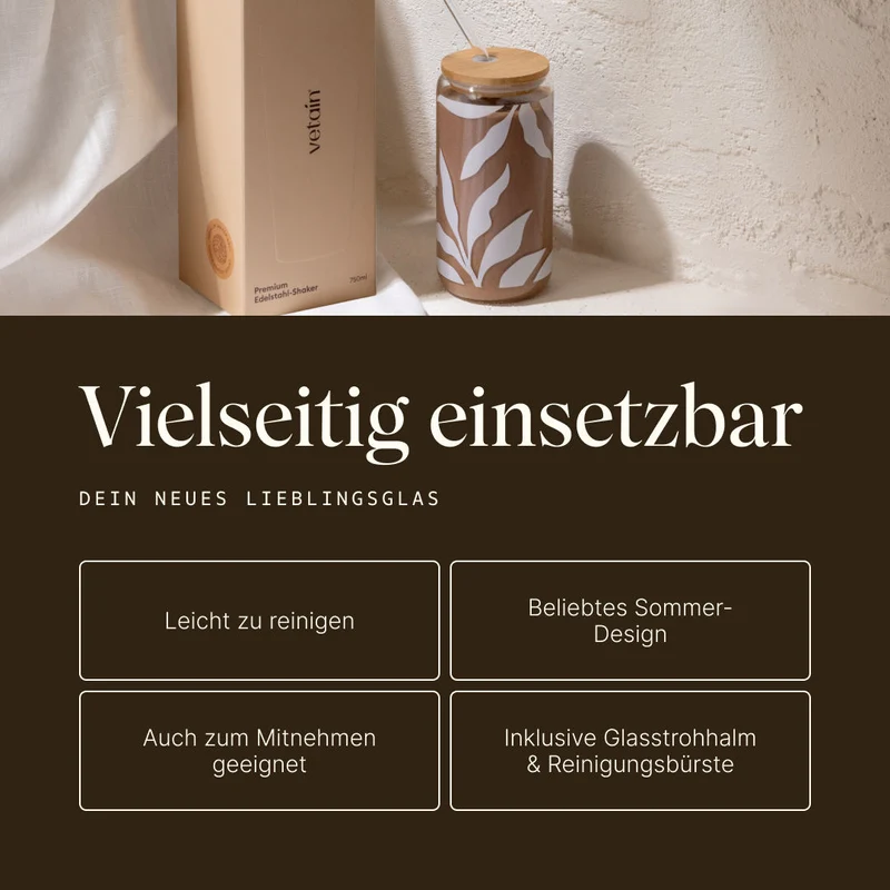 Vetain-Trinkglas Summer Edition
