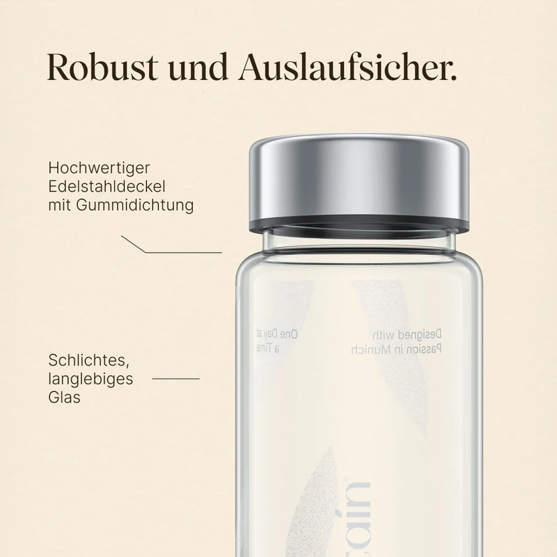 Vetain Glasflasche (420ml)