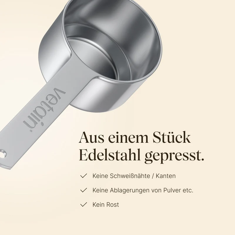 Edelstahl-Scoop