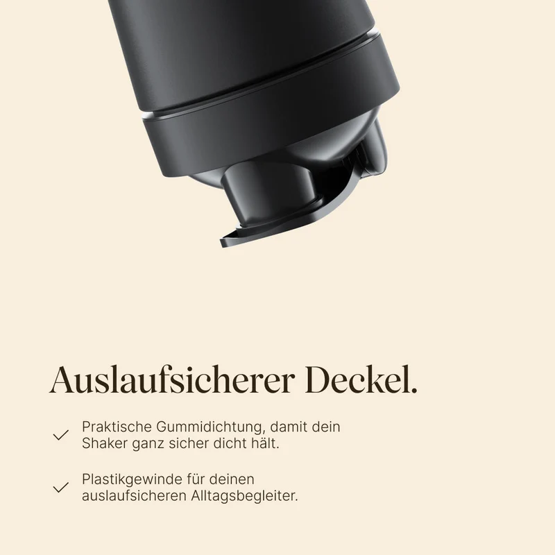 Hochwertiger Edelstahl-Shaker (750ml)