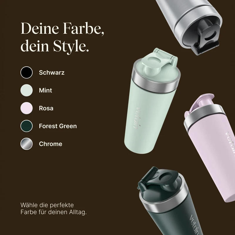 Hochwertiger Edelstahl-Shaker (750ml)