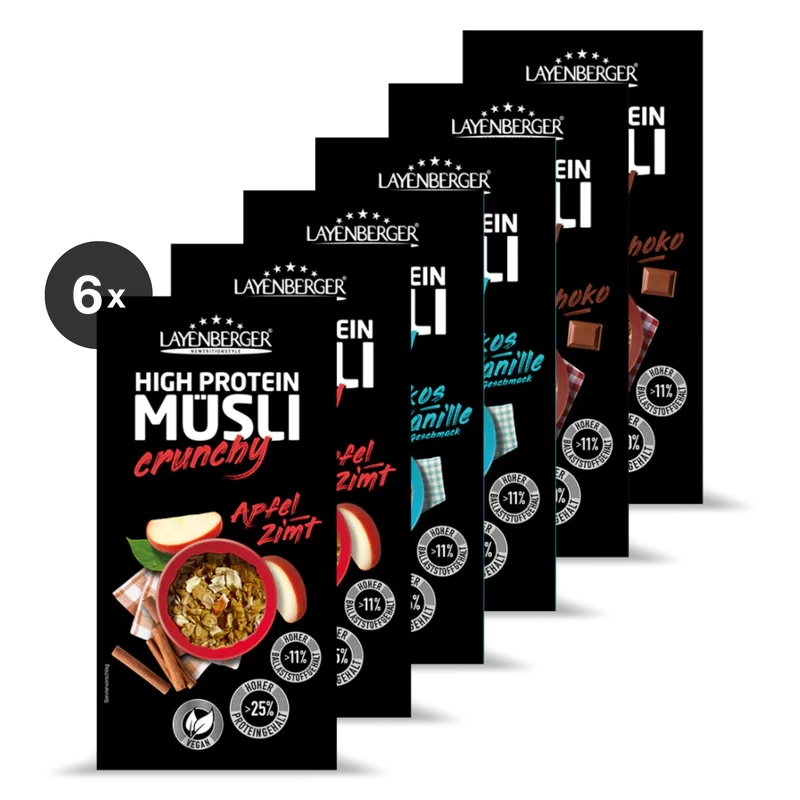 HIGH PROTEIN CRUNCHY MÜSLI Dein Mix
