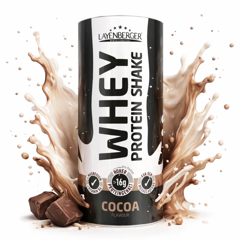 WHEY PROTEIN SHAKE Cocoa 3er Karton