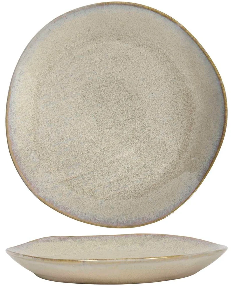 Cookinglife Geschirrset Linen Beige 18-teilig / 6 Personen - 6 Speiseteller, 6 Frühstücksteller und 6 Schalen