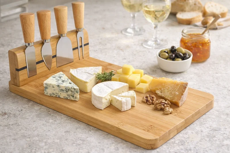 Cookinglife Käsemessenset 5-teilig - RVS - Schneiden und Servieren von Käse