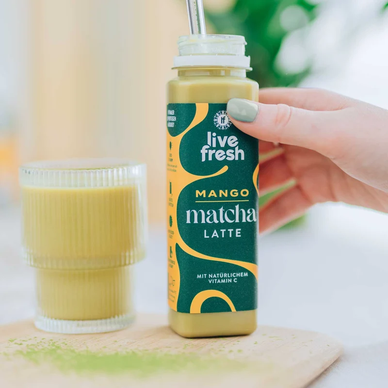 Matcha Latte – Mango – 250 ml