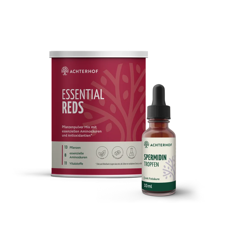 Essential Reds & Spermidin Tropfen Set