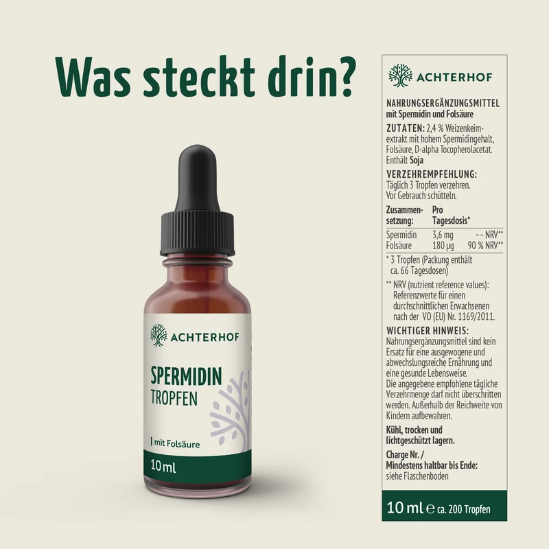 Essential Reds & Spermidin Tropfen Set