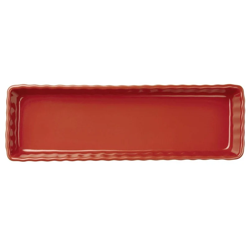 ASA Selection "grande" Auflaufform wellig schmal, rot