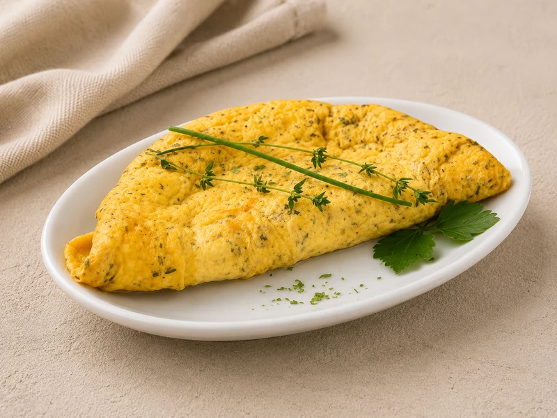 Omelet fijne kruiden proteïne