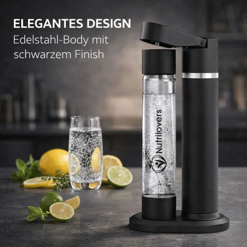 NUTRI-STREAM Wassersprudler mit Extra Flaschen - Wähle dein Bundle!