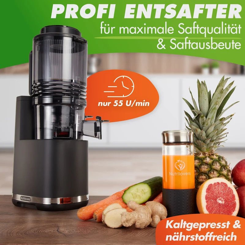 Slow Juicer NUTRI-PRESS MAX+ (B) Ganze Früchte entsaften - 150mm