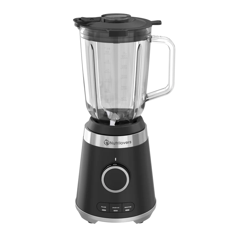 NUTRI-BLENDER GLAS (B) Standmixer mit Glasbehälter, 1300W, 3 Programme inkl. Rezeptbuch