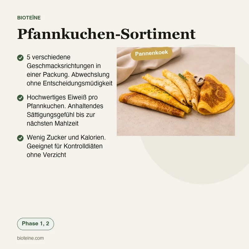 Assortement pannenkoeken