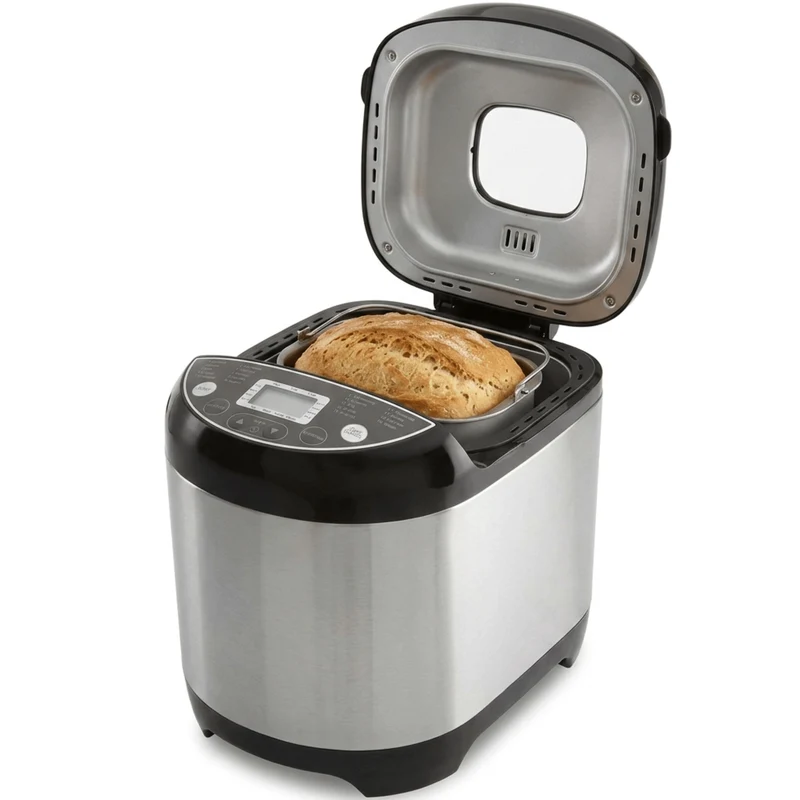 Brotbackautomat NUTRI-BREAD-MAKER Edelstahl, 19 Programme, 3 Brotgrößen