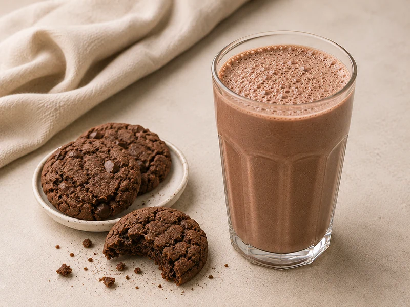 Chocolade koekjes shake grootverpakking 510gr