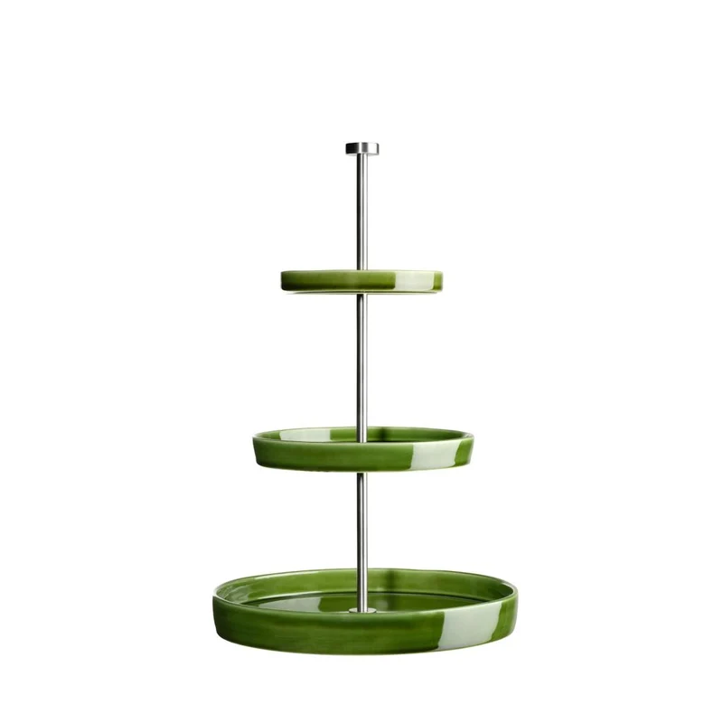 ASA Selection "grande" Etagere 3-stufig verde