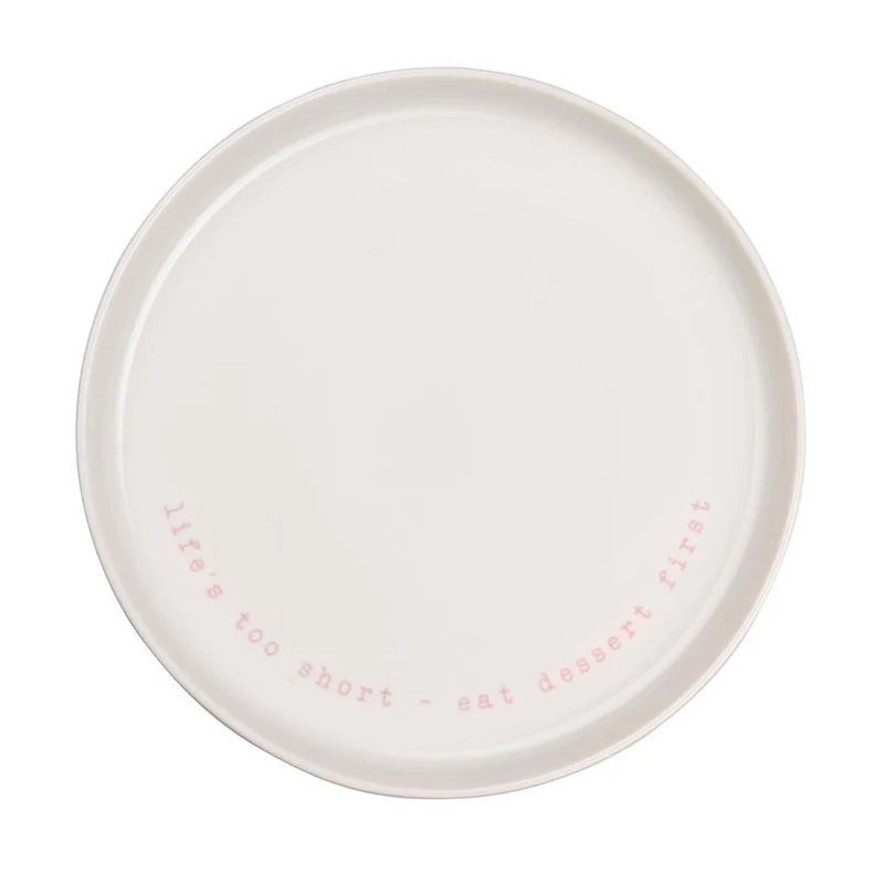 ASA Selection "hey!" Dessertteller "life's too short"