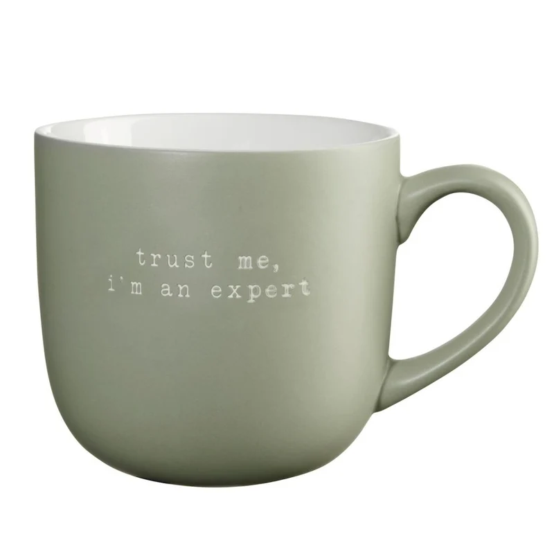 ASA Selection "hey!" Henkelbecher groß "trust me, i'm an expert"