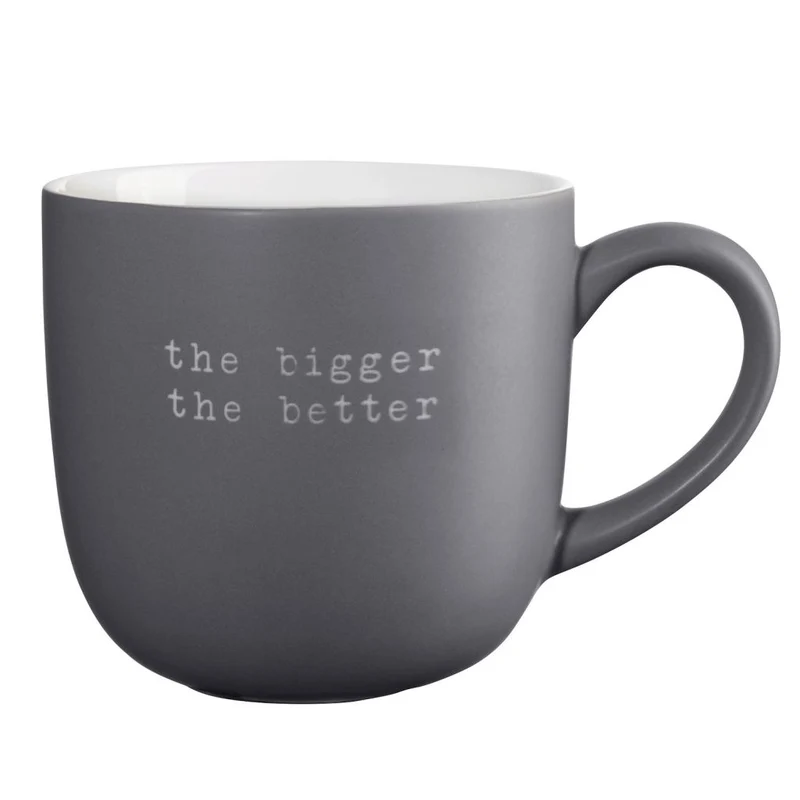 ASA Selection "hey!" Henkelbecher groß "the bigger the better"