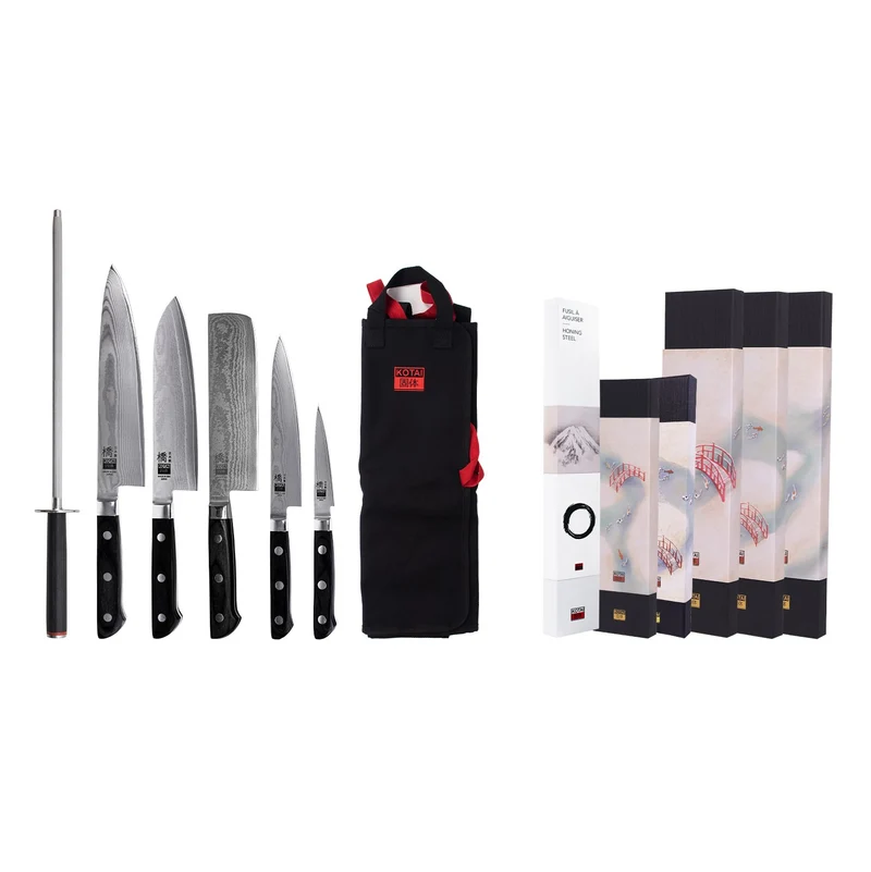 KOTAI Hashi Damascus nomad set 7-delig