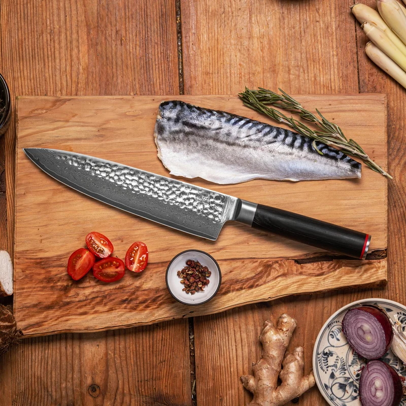 KOTAI Pakka Damascus Gyuto koksmes 20 cm