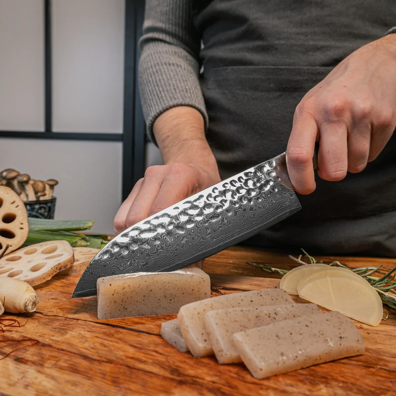 KOTAI Pakka Damascus Santoku 18 cm