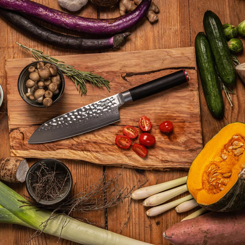 KOTAI Pakka Damascus Santoku 18 cm