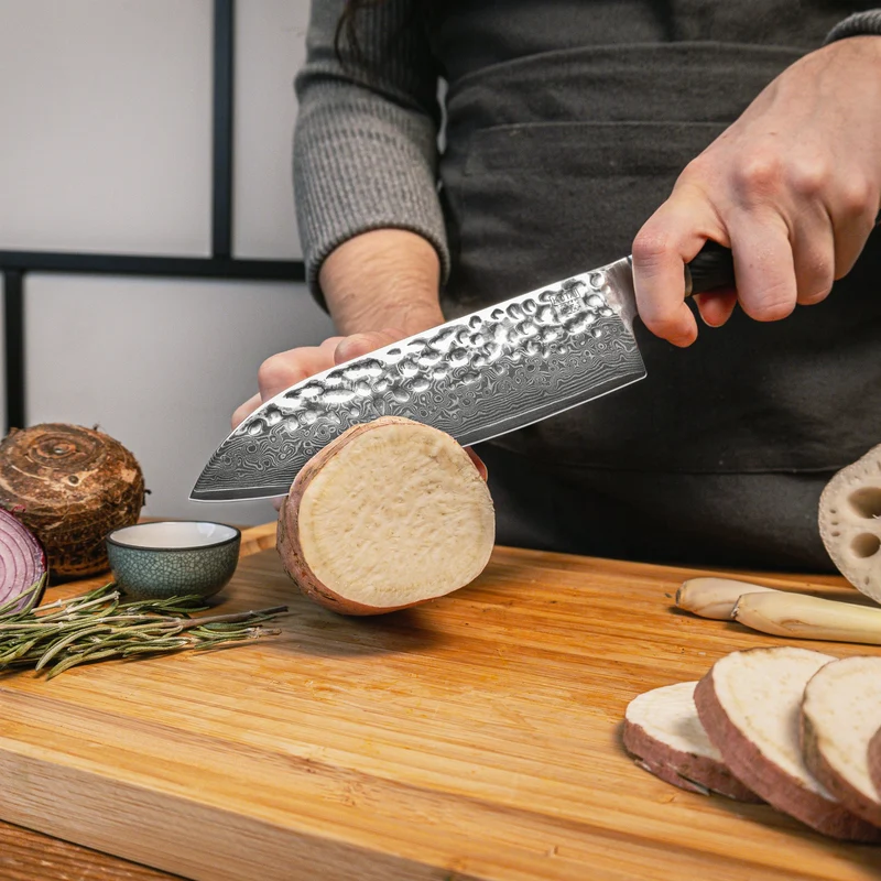 KOTAI Pakka Damascus Santoku 18 cm