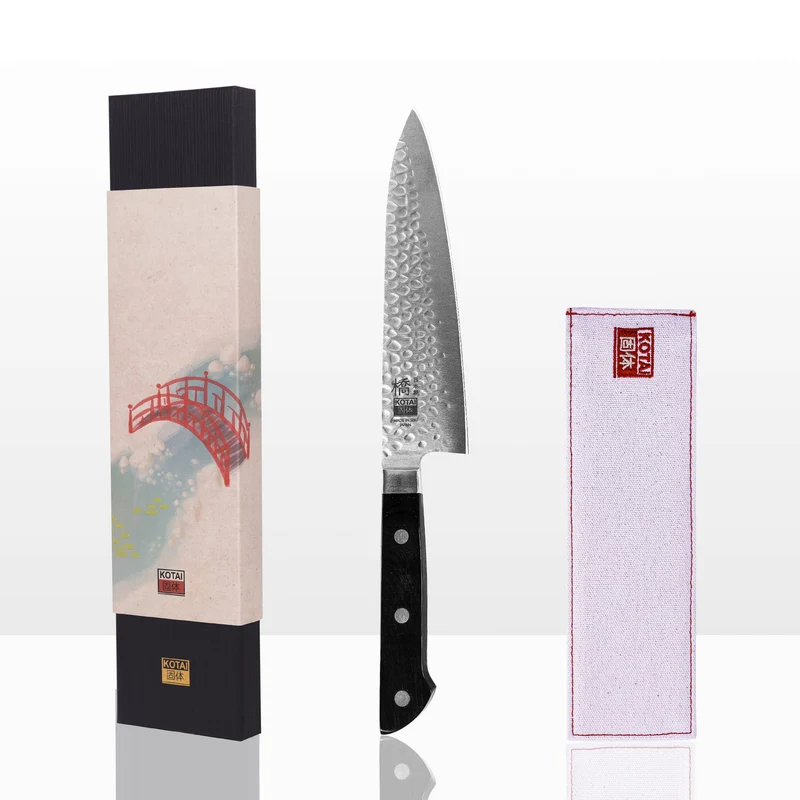 KOTAI Hashi Tsuchime Gyuto koksmes 20 cm